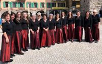 Der Chor beim Internationalen Chorwettbewerb in Riva del Garda